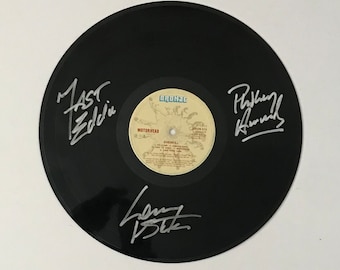 Motorhead Autographed LP Vinyl Display Record