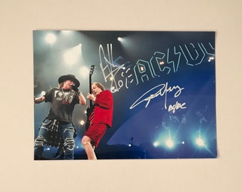 AC/DC Angus Young AUTOGRAPHED Signed Full Size Guitar - Etsy