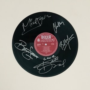 The Rolling Stones  Autographed LP Vinyl Display Record