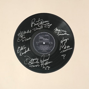 The Temptations Autogramm LP Vinyl Display Schallplatte