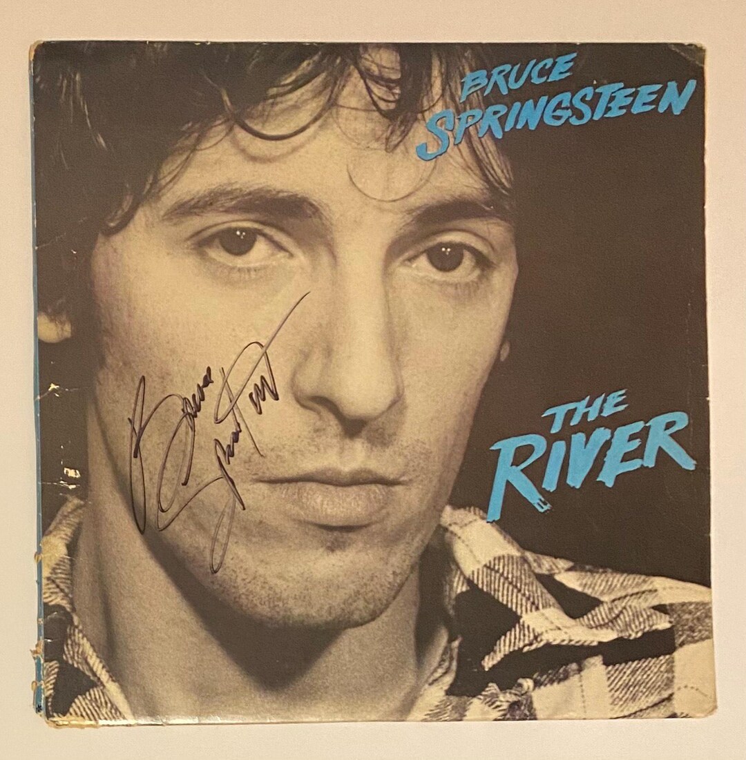Bruce Springsteen Autograph on the River LP Sleeve Inc COA - Etsy