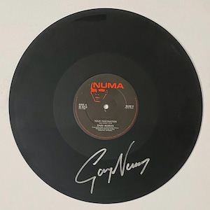 Gary Numan Autograph On Original LP Vinyl Record Inc COA