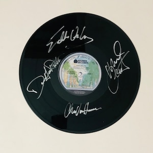 貴重 VAN HALEN エドワード・ヴァン・ヘイレン直筆サイン Eddie van halen autograph - Etsy 日本