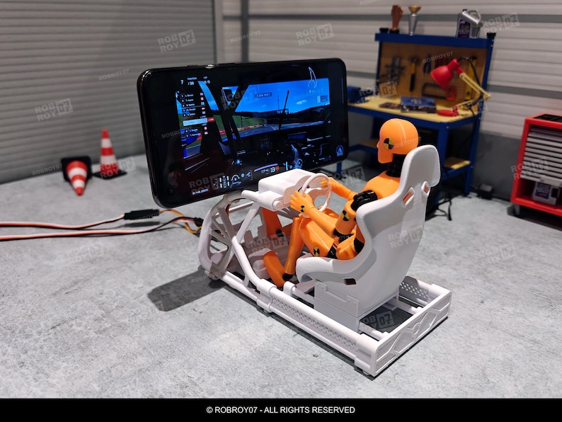 1/10 Scale Sim Racing Cockpit - Etsy