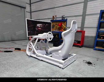 1/10 Scale Sim Racing Cockpit