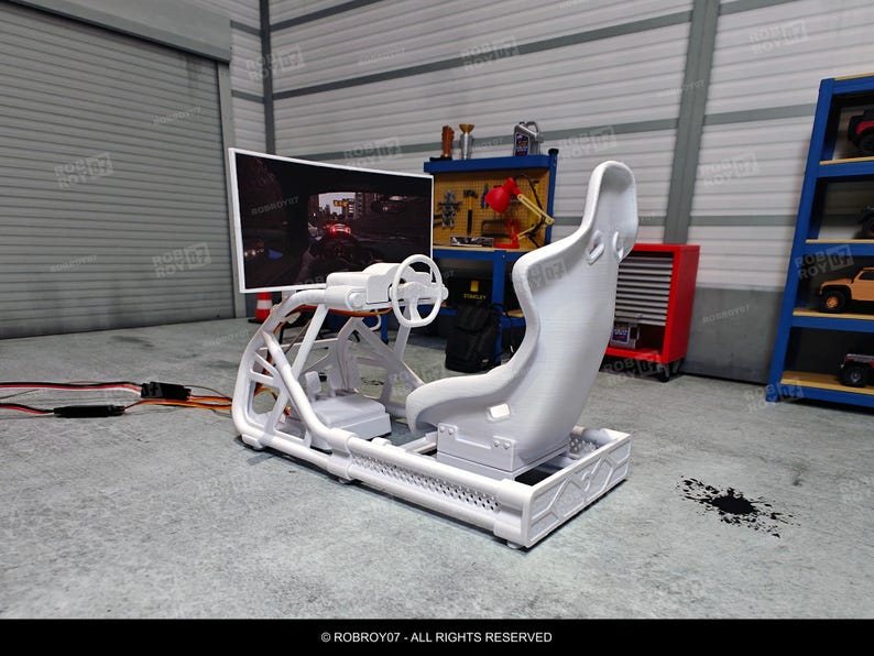 1/10 Scale Sim Racing Cockpit - Etsy