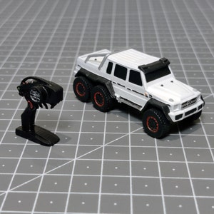 Mercedes-Benz G 63 AMG 6X6 (1/100) Similar to TRX6 For Action Figures (3d stl files, 3d print stl, printable stl)