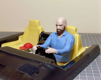 RC Driver Figure: Turning Head, 3D Print STL Files