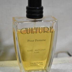 Vintage Collectible Fragrance Perfume-Culture Perfume Pour Femme Karl Anthony Eau De Perfume Vaporisateur Spray 100ml 80%vol 3.3 FL OZ