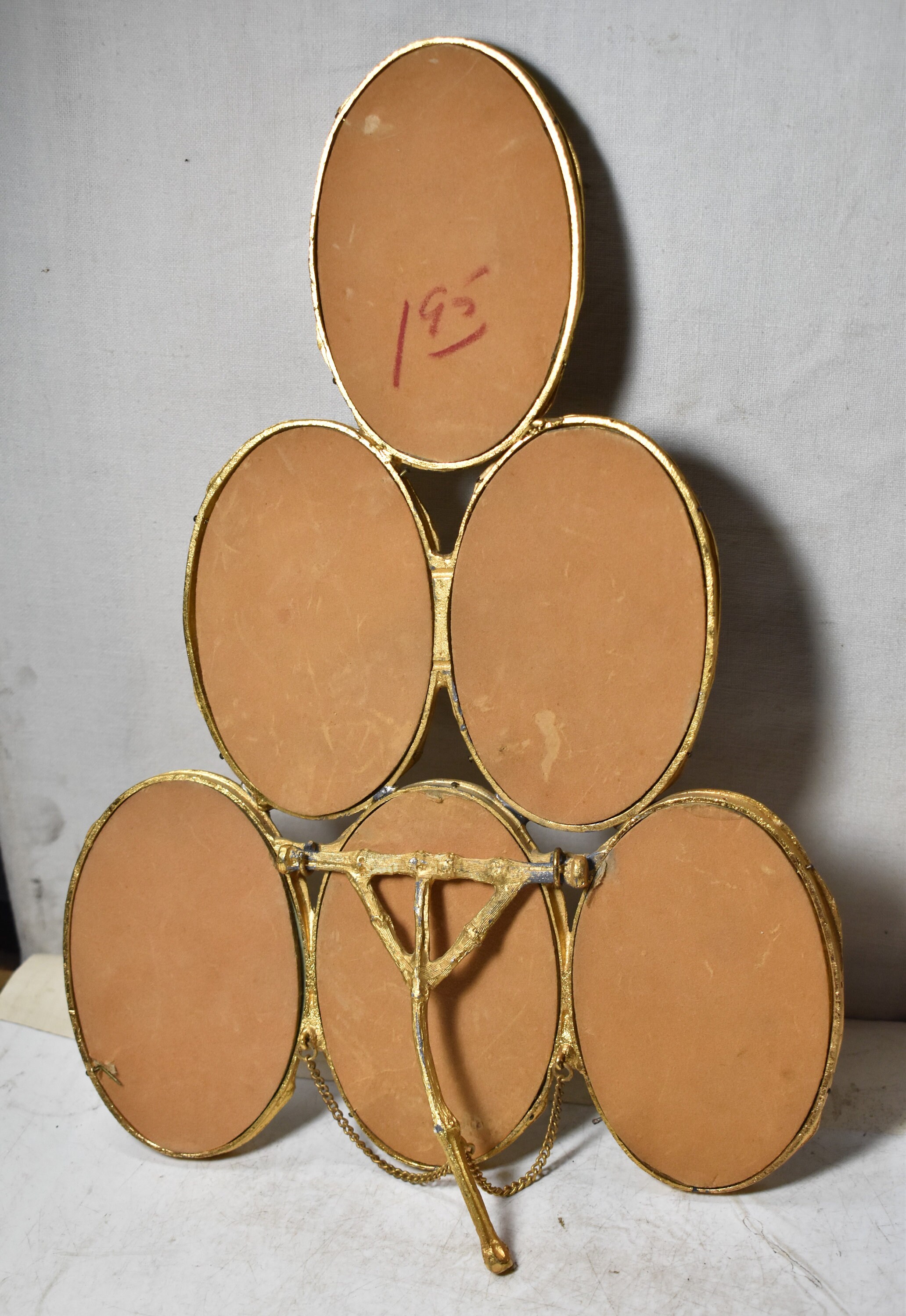 ヴィンテージゴールドアクセントフォトフレーム - マルチフォト