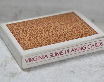 Vntage Vrgna Slms Sewng Needle Card Package/ Vrgna Slms Advertsng/ 1980s Tobacco