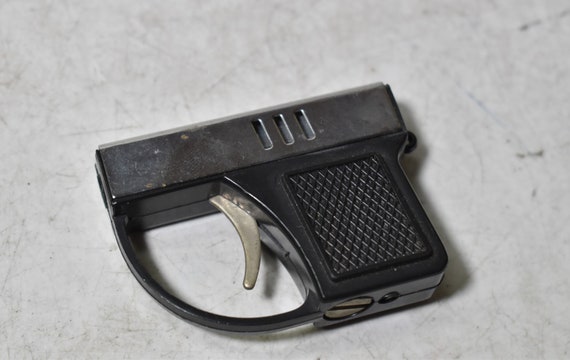 Vintage Gun-shaped Cigarette Lighter, Made in Japan