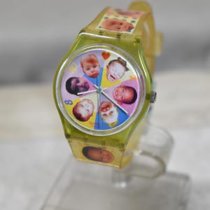 Swatch Watch, Gents Sweet Baby 1995 GL107 Quartz-Vintage Swatch Swiss Made AG 1995-Rare Swiss Made