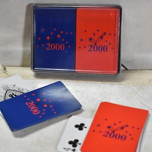 Vintage Collectible Playing Cards Decks-2 Decks 2000-Boardgame Cards Deck
