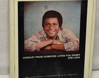 CHARLEY PRIDE Jemand liebt dich Schatz APS12478 8 Track Tape