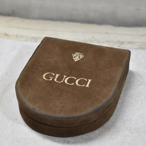小物 Gucci Vintage Jewelry Case Gold Gucci Jewelry Box - Etsy Canada