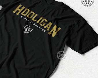 Hooligan T-Shirt, Lässiges Fußball Shirt, Original Marke Sepak Raga Offiziell