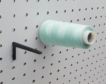 Paquete de 10 ganchos para carretes de hilo de 1/4", expositores de hilo, SKADIS, accesorios de costura para tableros perforados y regalos de Navidad para manualidades.