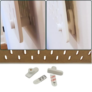 Ikea SKADIS Sicherheitshalterung, Untere Wandhalterungen, UPPSPEL Stifthalter Zubehör, Weihnachtsgeschenk, Nähpult, Home Office Organisation