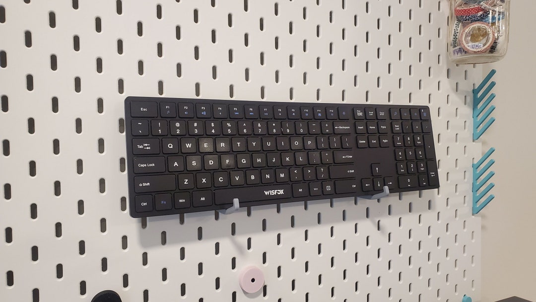 Keyboard Display Hooks SKADIS or Pegboard Compatible Sets of Two Etsy