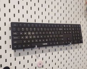 Keyboard Display Hooks | SKADIS or Pegboard Compatible | Sets of Two