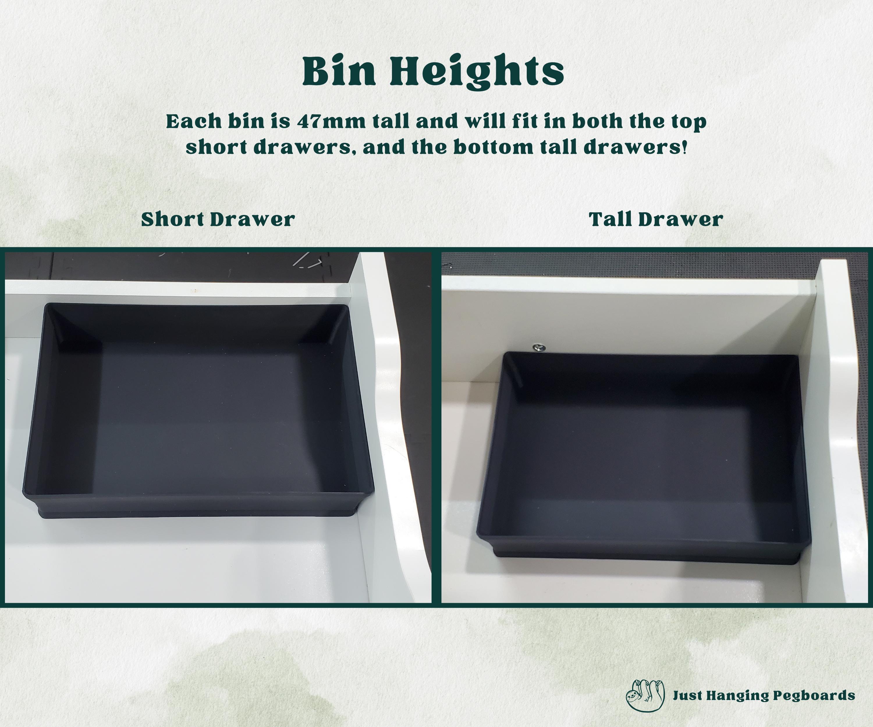 IKEA ALEX Drawer Organizer Inserts, Home Office Storage Trays