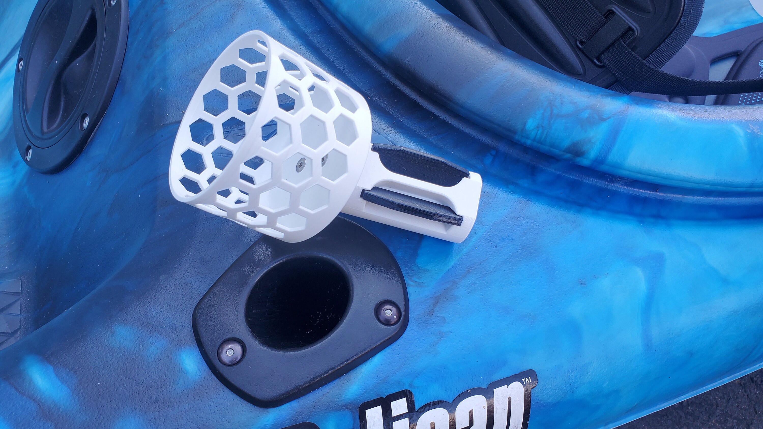 thumbnail image 2 of Eupheng Multi-Functional Kayak Cup Holder With Non-Slip Design, Bottle Holder, Drink Holder Available In 2 Sizes For Fishing Tool & Lures Storage Suitable For Track Mount Install 2 of 14