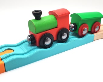 Bumpy Track For Wooden Trains! 5 Bump Bumper! Fits Brio, IKEA, and more!