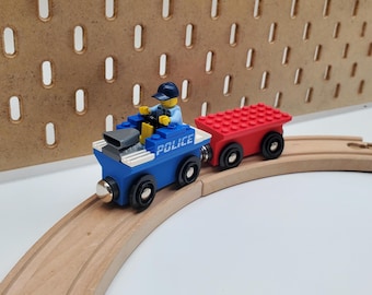ALFO Track - Switch 3-1 + Rails for LEGO CITY Train - 3D Printed