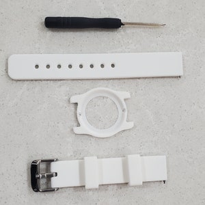 Ava Fertility Tracker Band Adapter Tournevis inclus Bracelet de montre en option rose, bleu sarcelle, gris, blanc, bleu, violet image 5