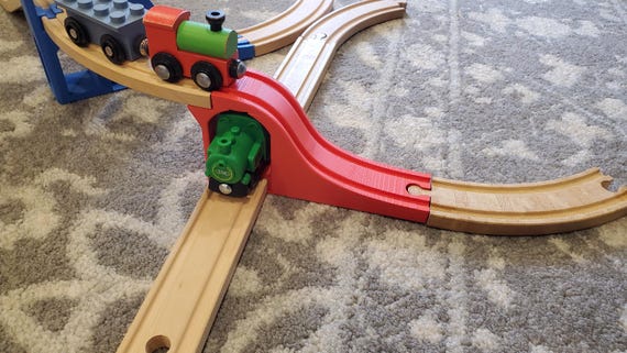Roller Coaster for Brio, Thomas, IKEA, Hape and Other Wooden Train
