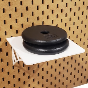 Shelf for IKEA SKADIS, 14 Sizes! Strong Storage Platforms, Over 12 Colors! Skadis Pegboard Accessory Organization. Supports Over 10lbs,