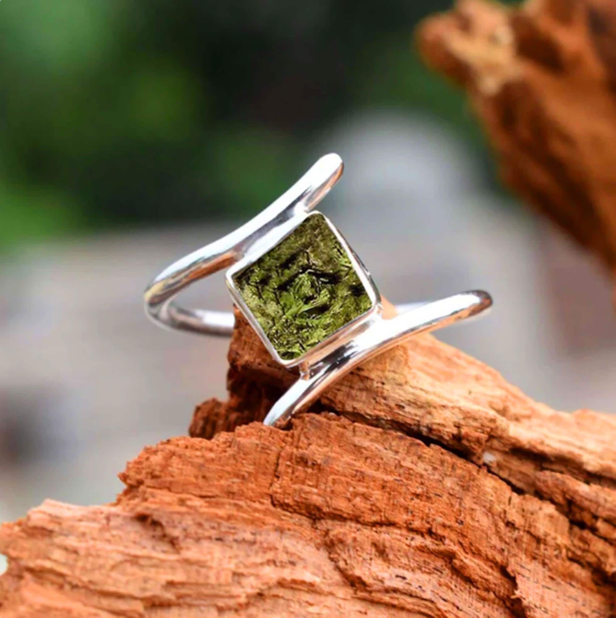 Square Moldavite - Etsy