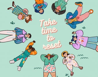 Take Time to Reset Poster