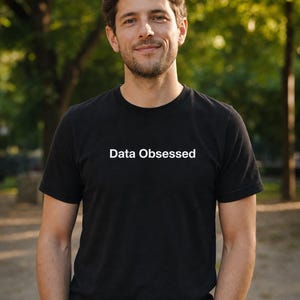 Databesatt t-shirt - rolig mjukvaruingenjörsgåva, utvecklar-t-shirt, programmerare-t-shirt, kodningsteknikhumor