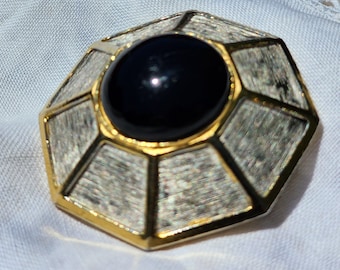 Vintage Accessocraft Geometric Bolo Tie Clasp