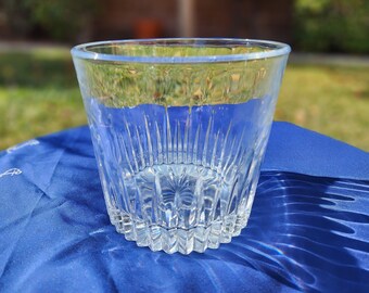Vintage Glass Ice Bucket
