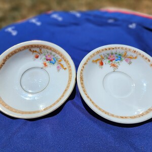 Made in besetzten Japan Untertassen 2er Set
