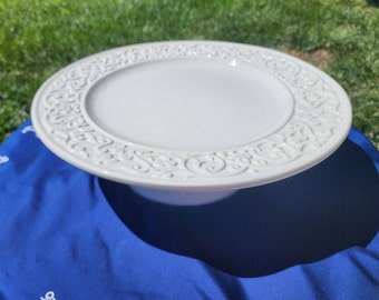 Portuguese White Cake Stand