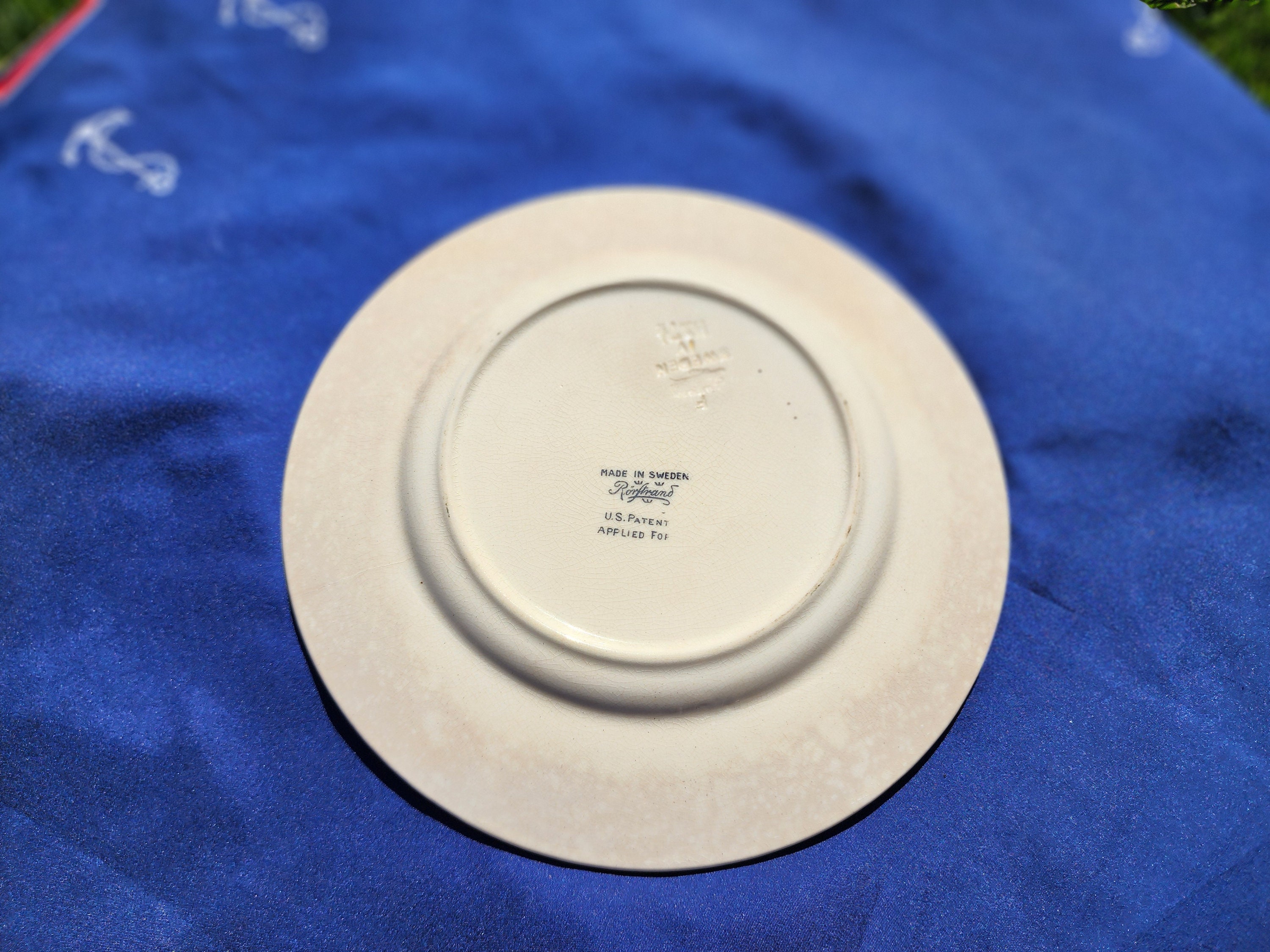 Vintage Rörstrand Sweden Collector Plate - Rare - Etsy