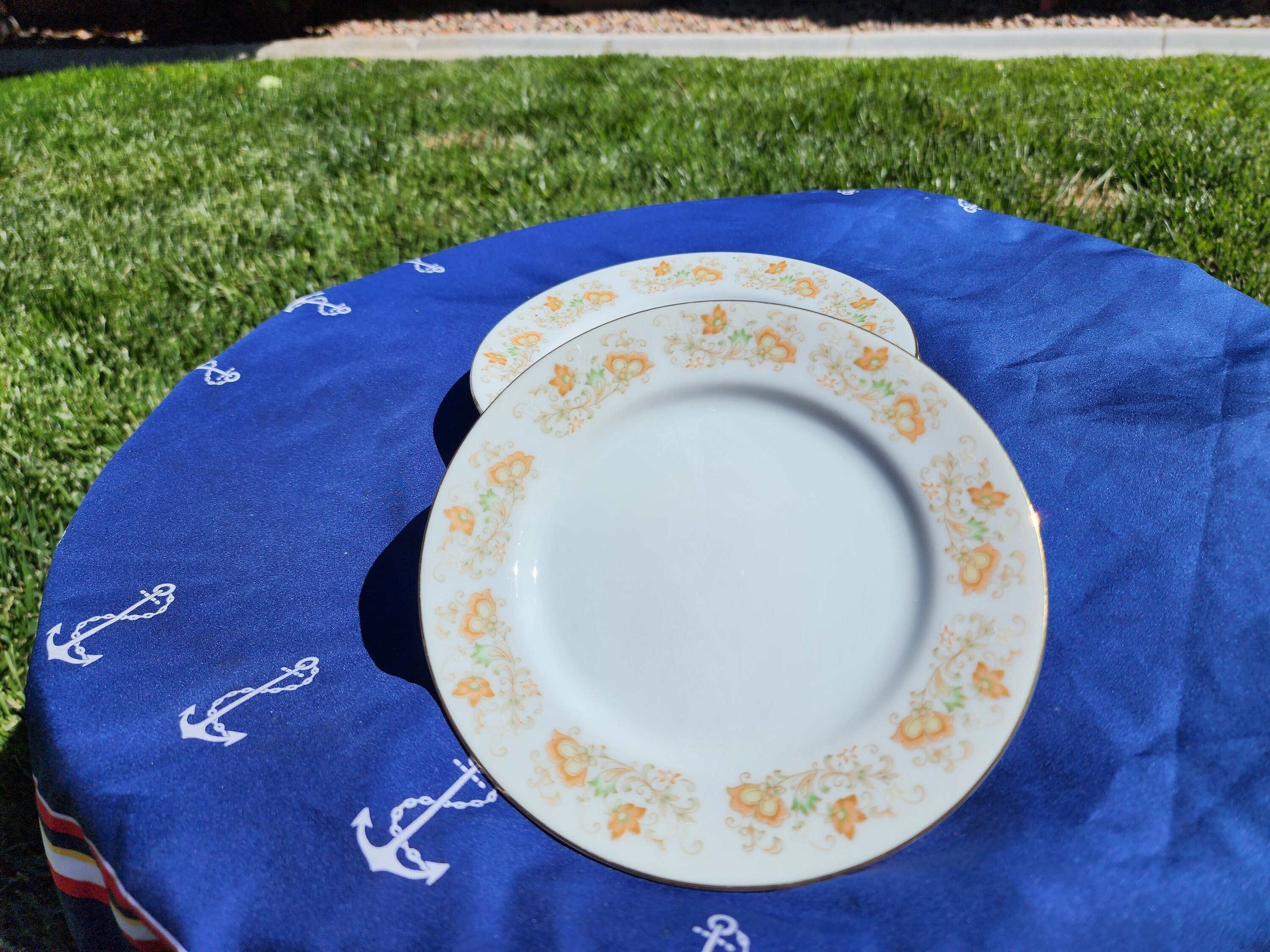 Happy Home Spring Garden Bread and Butter Plates - Set of 4