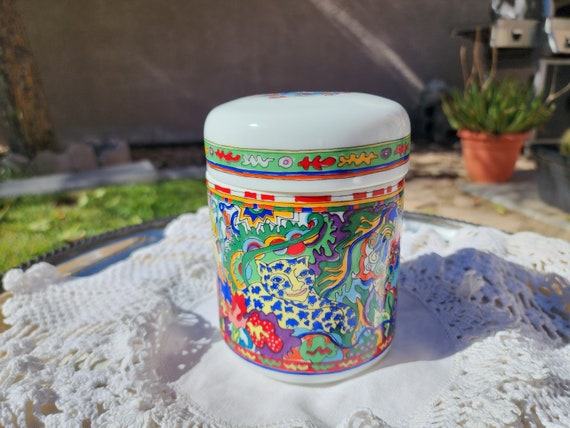 Vintage Yves Saint Laurent Ceramic Jar - Rare - image 2