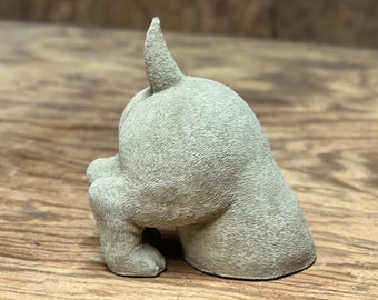 Digging Dog Concrete Statue Realistic Dog Figurine Great Gift Idea Outdoor Decoration For Garden Backyard