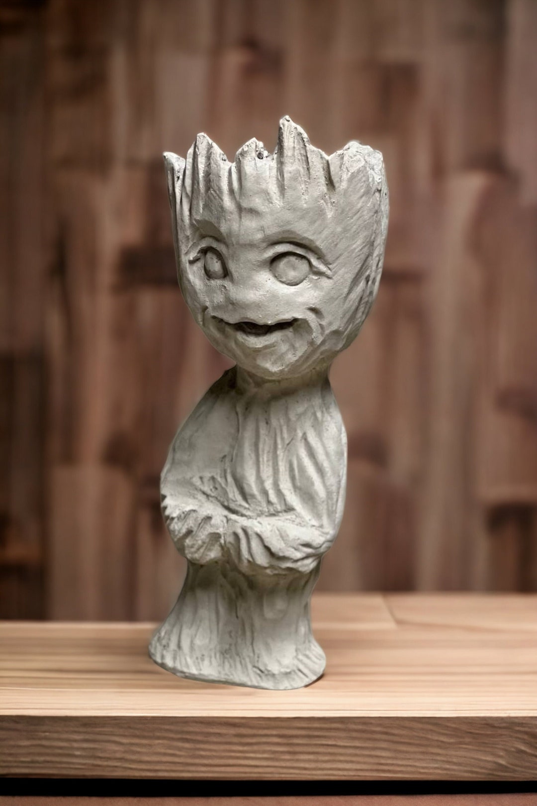 Groot Standing Statue Concrete Groot Garden Figure Indoor or Outdoor