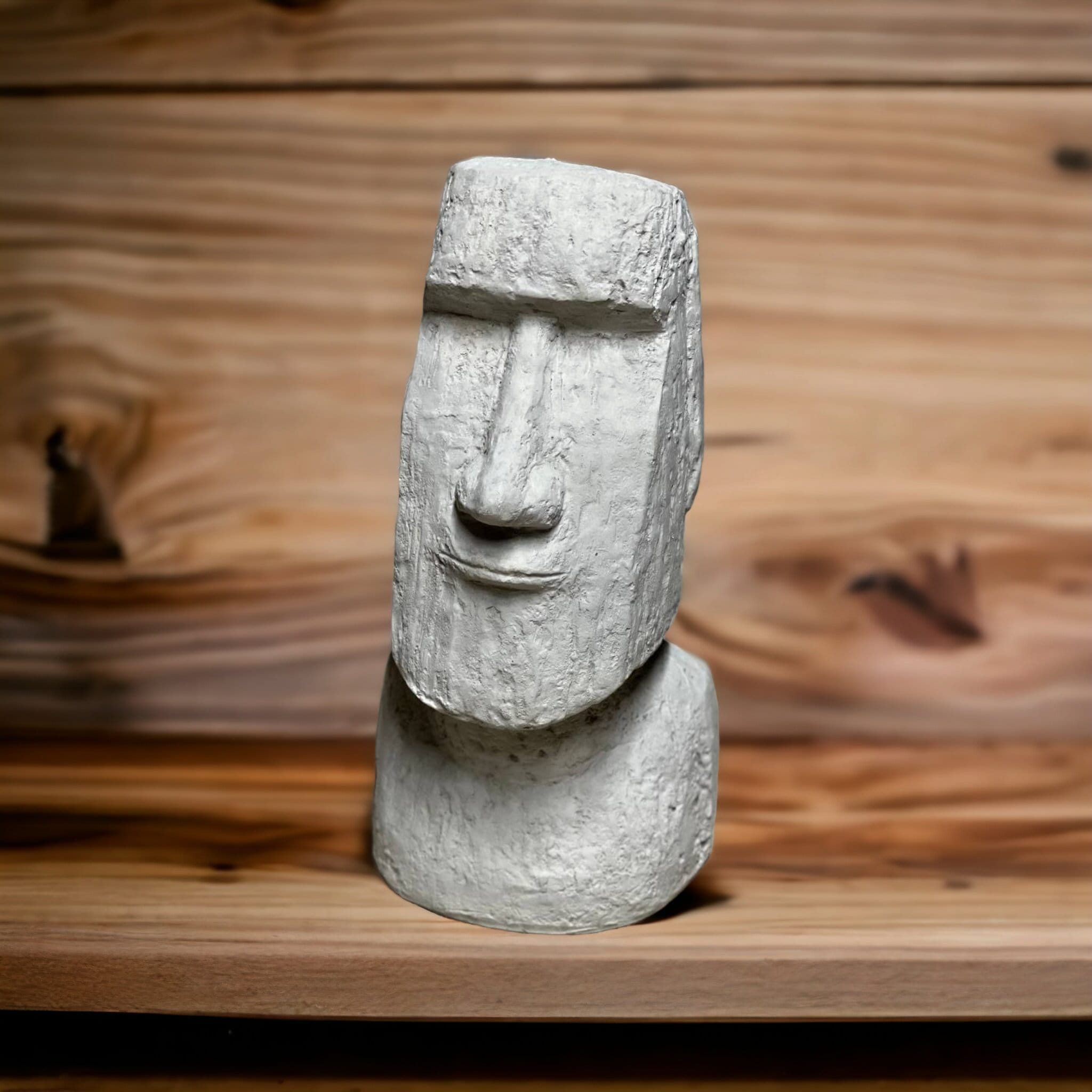 Easter Island Statue Head Heads Garden Moai Statues Stone Sculpture  Figurinesresin Monolith - AliExpress