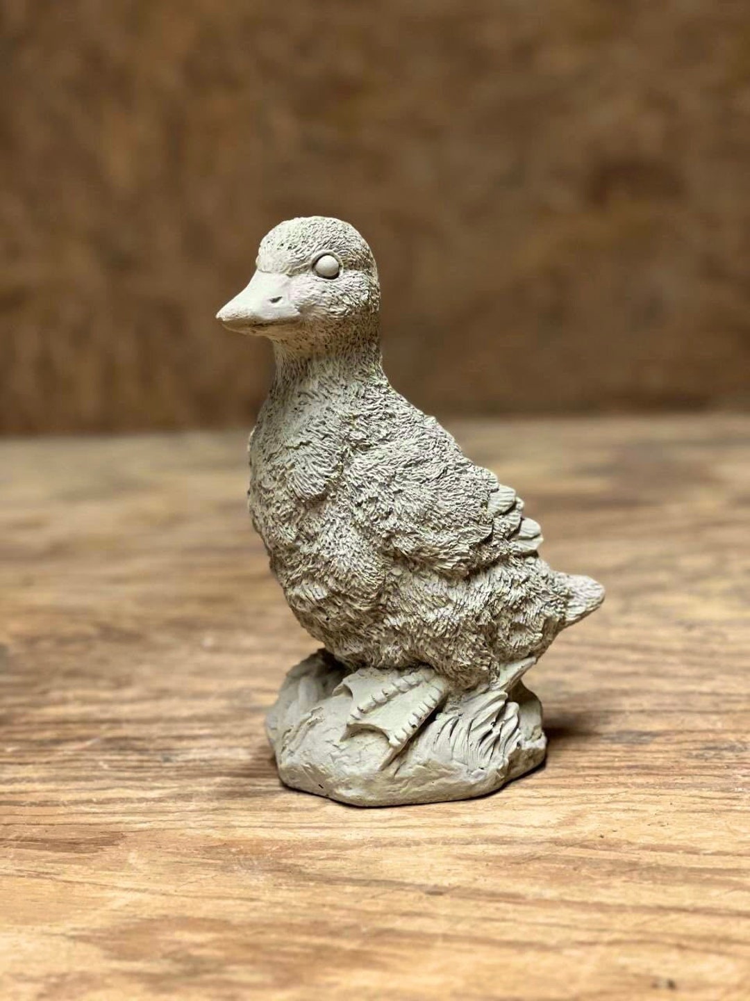 Concrete Duck Statue Outdoor Duck Handmade Figurine Decoration Etsy