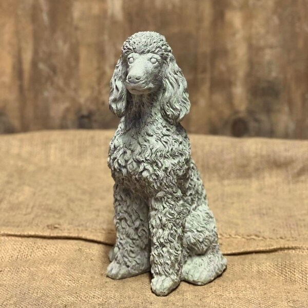 Poodle Statue Etsy
