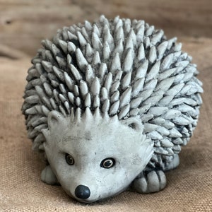 Realistic Hedgehog Statue Forest Animal Figurine Great Gift Idea Outdoor Decoration For Garden Backyard and Patio