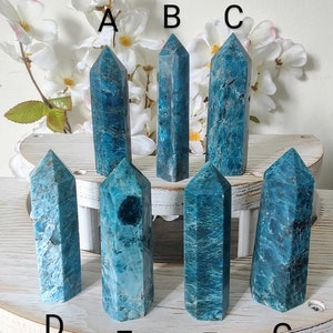Blue Apatite Towers