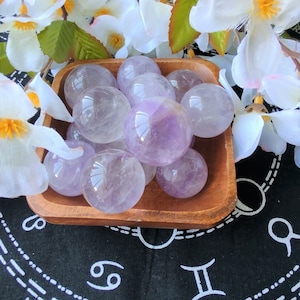 Pequeñas Esferas de Amatista